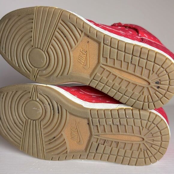 Nike Dunk Sky Hi Hidden Wedge Lace Up Women’s Size 6 Sneaker Shoe Hyper … - Picture 10 of 10